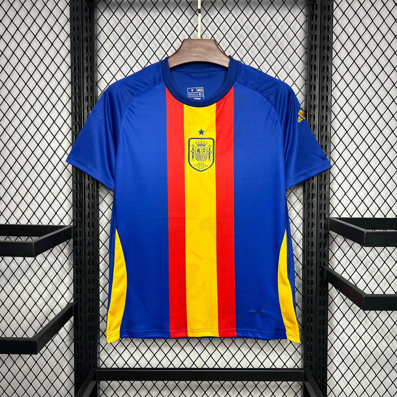 Camisa Espanha Treino 24/25 - Versão Trocedor