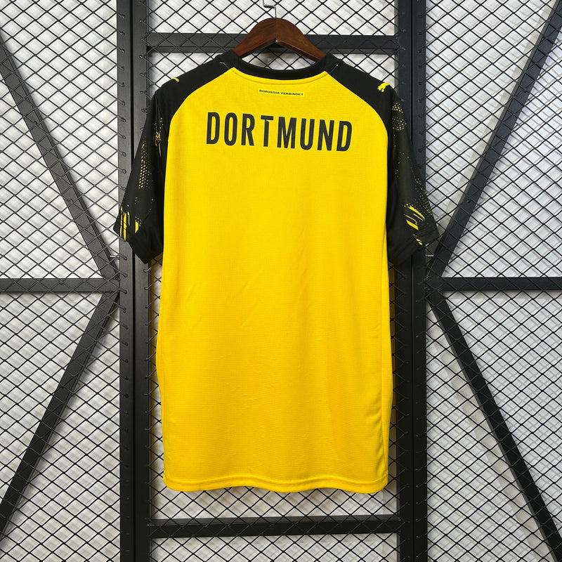 Camisa Borussia Dortmund Home 25/26 - Puma Torcedor Masculina - Lançamento
