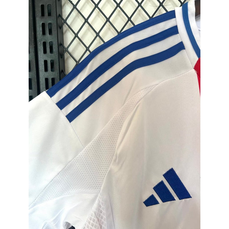 Camisa Lyon Home 24/25 - Adidas Torcedor Masculina