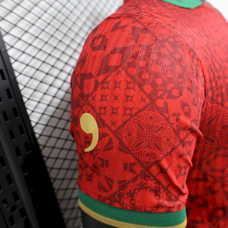 Camisa Portugal Red Edição Especial 24/25 - Versão Jogador