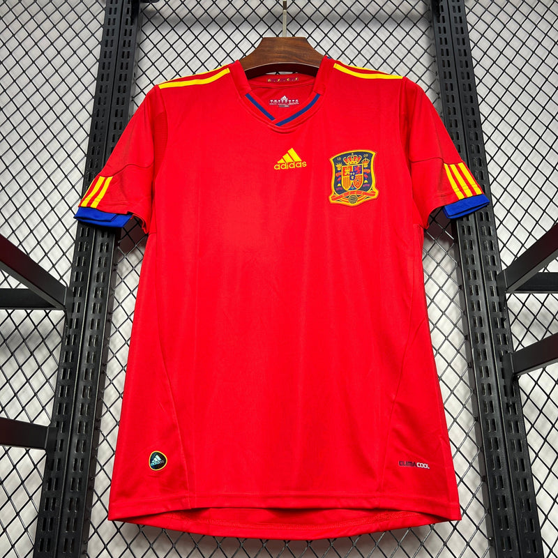 Camisa Espanha Home 2010 - Versão Retro