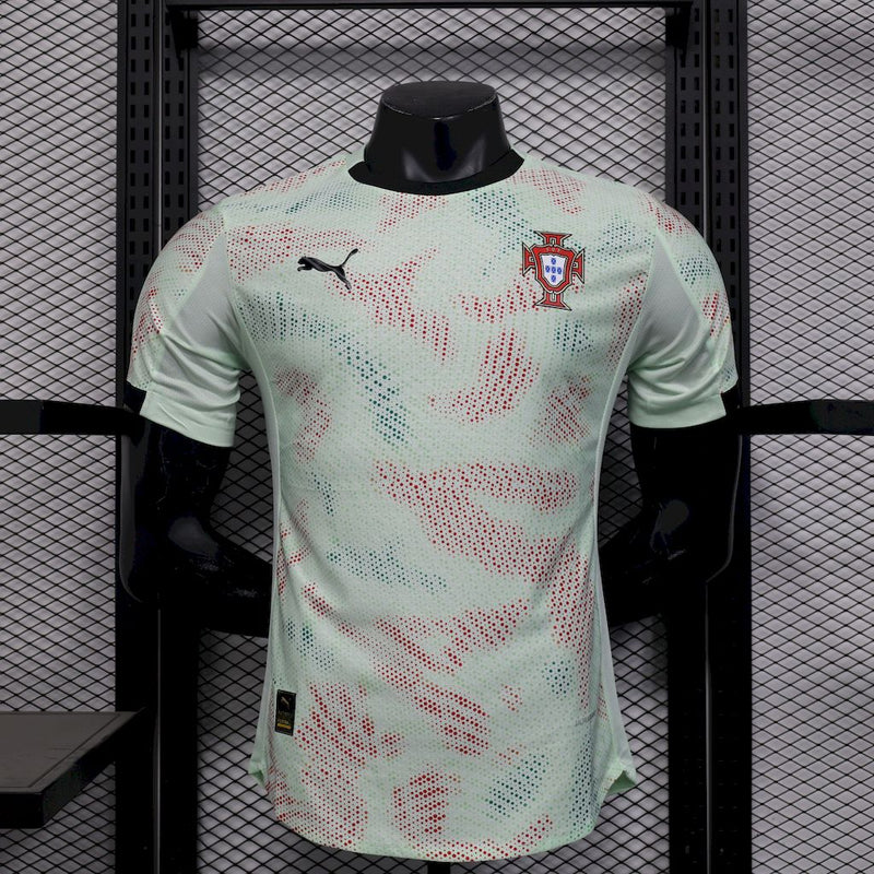 Camisa Portugal Pré-Jogo 25/26 - Versão Jogador