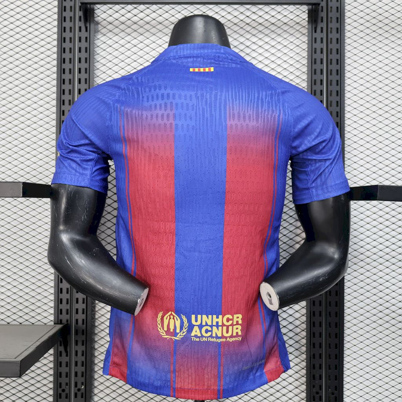 Camisa Barcelona Home 25/26 - Versão Jogador