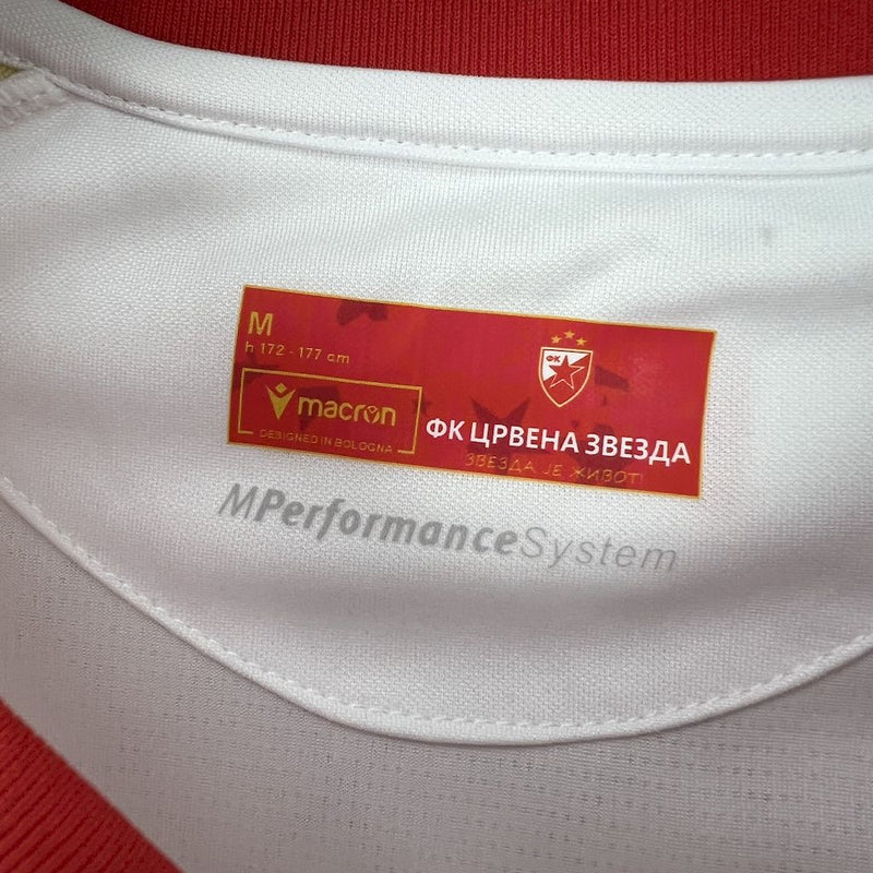 Camisa Estrela Vermelha Home 24/25 - Torcedor Masculina