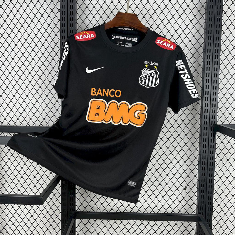 Camisa Santos Black 11/12 - Versão Retro
